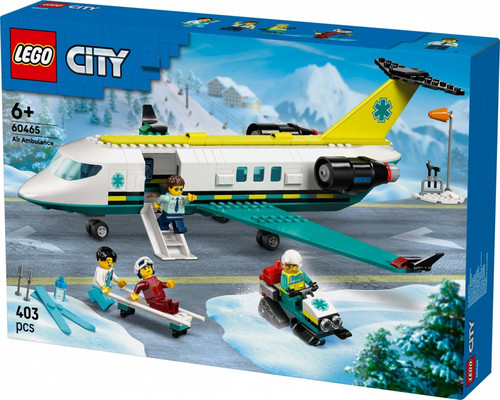 LEGO City Emergency Air Ambulance Plane 60465 6+