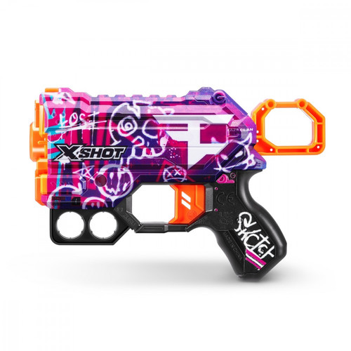 ZURU X-Shot Launcher Skins Menace Faze 4 Darts, assorted, 8+