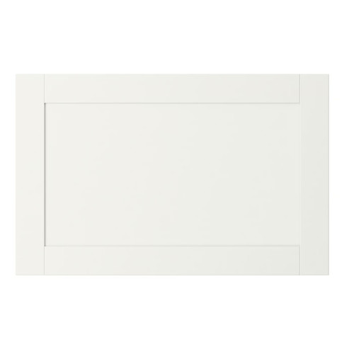 HANVIKEN Door/drawer front, white, 60x38 cm