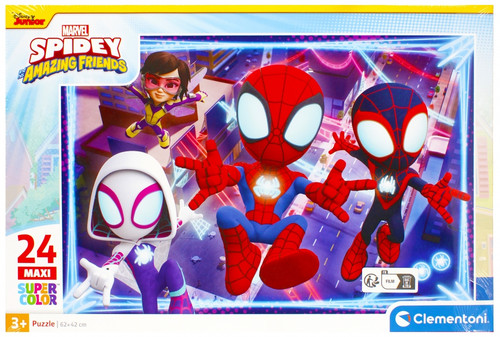 Clementoni Children's Puzzle Marvel Spidey 24pcs 3+