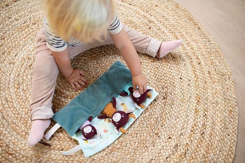 LILLIPUTIENS - Mini - cuddly family of fudges with a fold-out mat Rosalie Fudge 2+