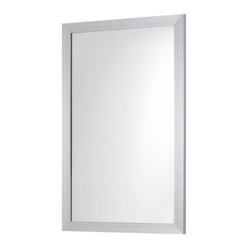 Mirror with Frame 60x40cm, grey