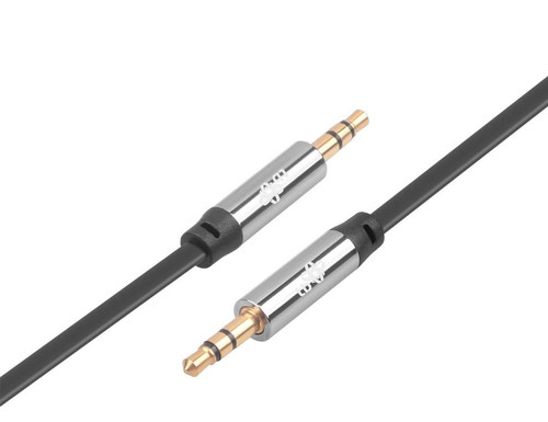 TB Cable MiniJack M/M 1.2m, black