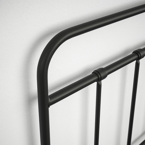 STJÄRNÖ Bed frame, anthracite, 90x200 cm