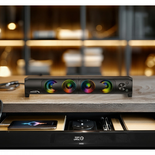 Audiocore PC Speaker and Soundbar 2in1 AC95