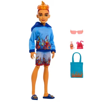 Monster High Heath Burns Fright-dise Doll HRP69 4+