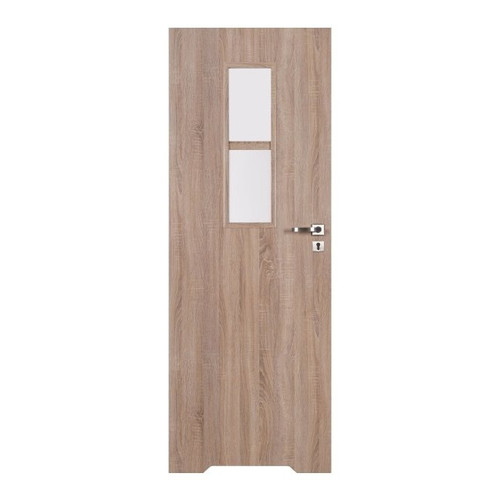 Internal Door Olga 80, left, sonoma oak