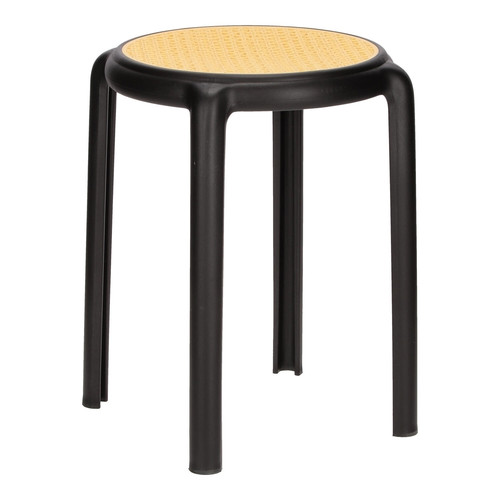 Stool Zula, black