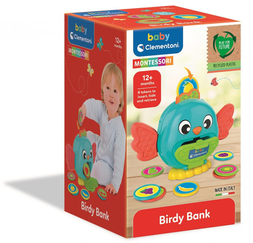 Clementoni Baby Toy Birdy Bank 12m+