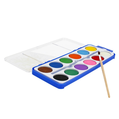 Water Colour Water Paint Set 12 Colours Football