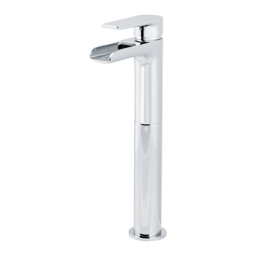 GoodHome Wash-basin Mixer Tap Balat, tall, chrome