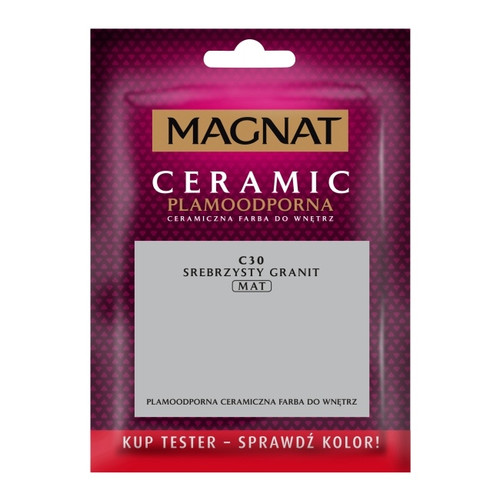 Magnat Ceramic Interior Paint Tester 0.03l, silvery granite