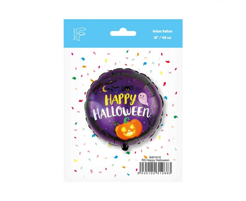 Halloween Foil Balloon Happy Halloween 48cm