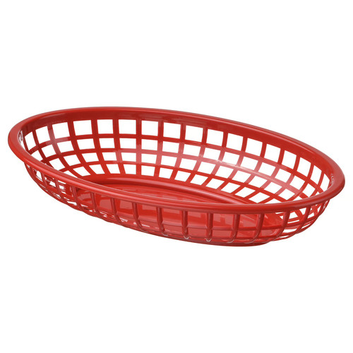 GRILLTIDER Serving basket, bright red