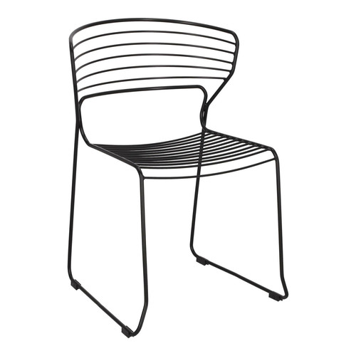 Dining Chair Hilly, black
