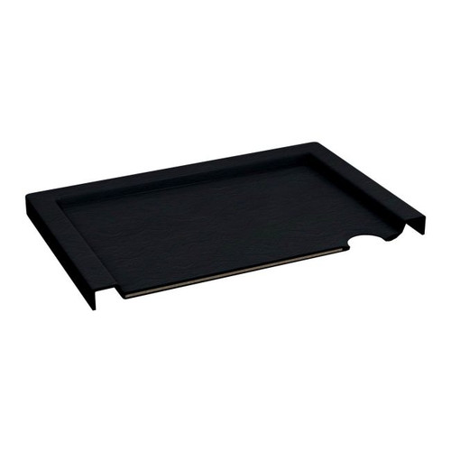 Acrylic Shower Tray Alta 90 x 4.5 cm, black