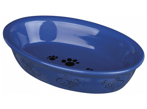 Trixie Ceramic Bowl for Cats 0.2L, assorted colours