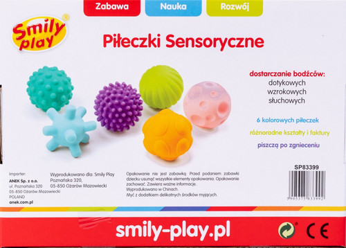 Smily Play Sensory Balls 6m+