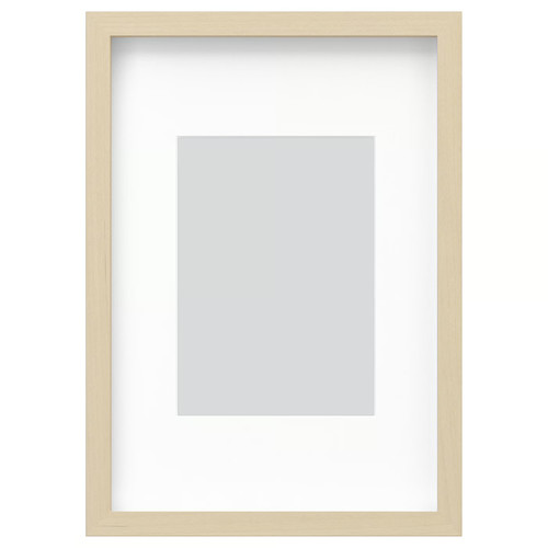 RÖDALM Frame, birch effect, 21x30 cm