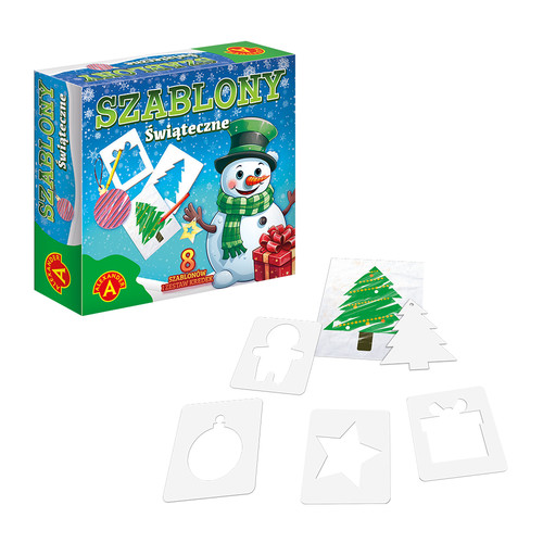 Creative Set: Christmas Snowman Stencils Templates