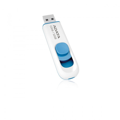 Adata Flash Drive C008 32GB White-Blue