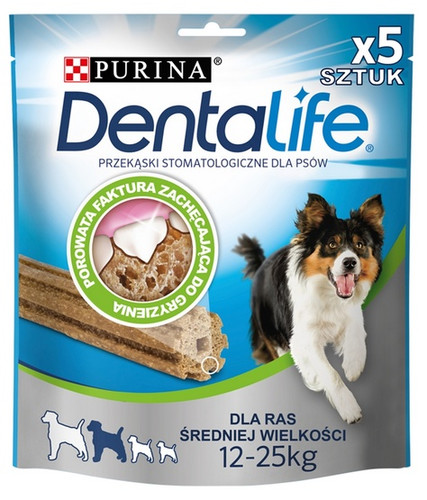 Purina DentaLife Daily Oral Care Chew Treats for Small & Medium Dogs 142g