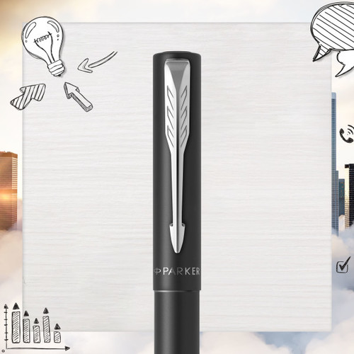 Parker Fountain Pen Vector XL, black