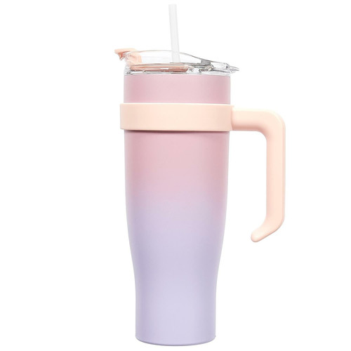 Thermal Mug Miami Tie-Dye, purple-pink