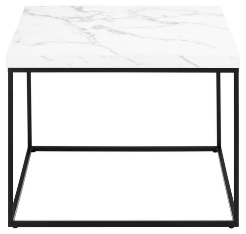 Coffee Table Barossa 60x60cm, white marble