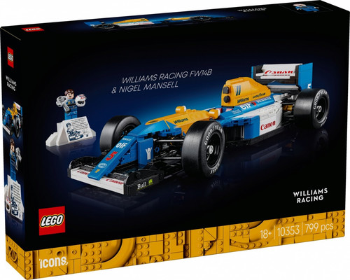 LEGO Icons Williams Racing FW14B & Nigel Mansell 18+