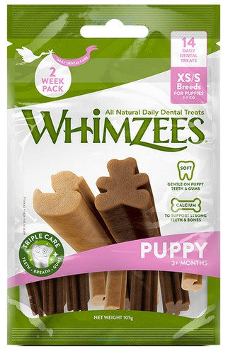 Whimzees Dental Treats Puppy XS/S 14pcs