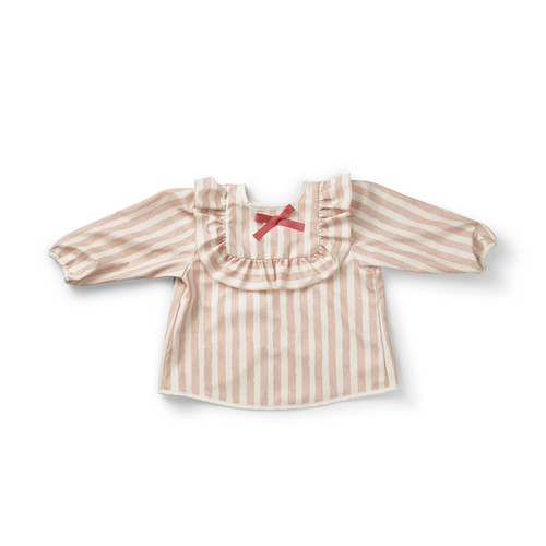 Elodie Details Longsleeved Baby Bib - Candy Stripes, 3m+