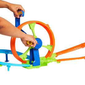 Hot Wheels Rapid Launch & Loop Playset JBX65 4+