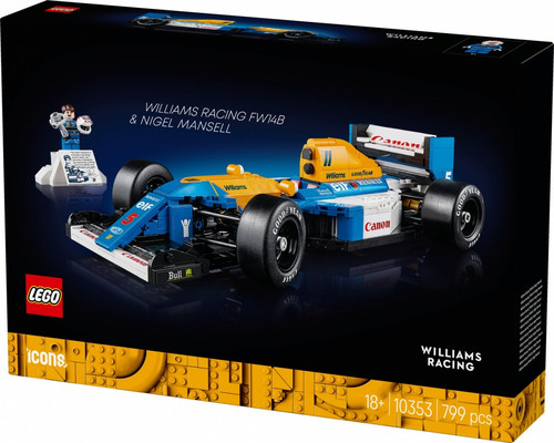 LEGO Icons Williams Racing FW14B & Nigel Mansell 18+