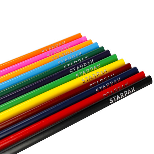 Starpak Colour Pencils Triangular 12 Colours Paw Patrol