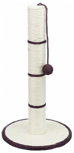 Trixie Scratching Post with Ball 62cm, assorted colours