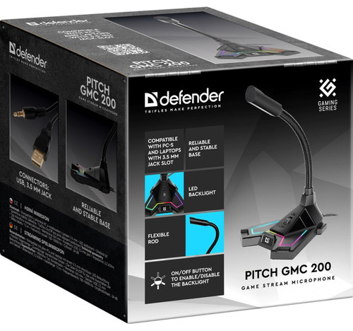 Defender Stream Wired Microphone GMC 200