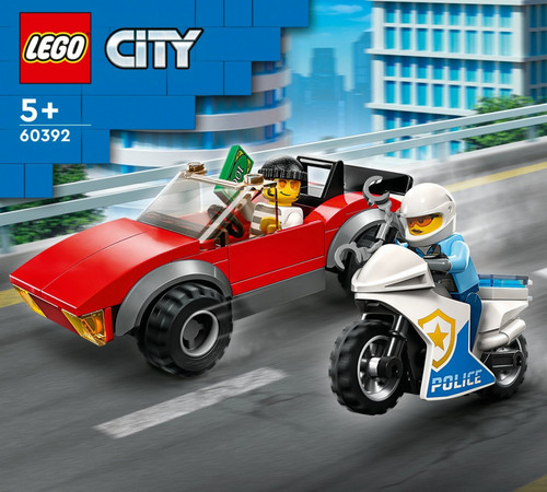 LEGO City Police Bike Car Chase 5+