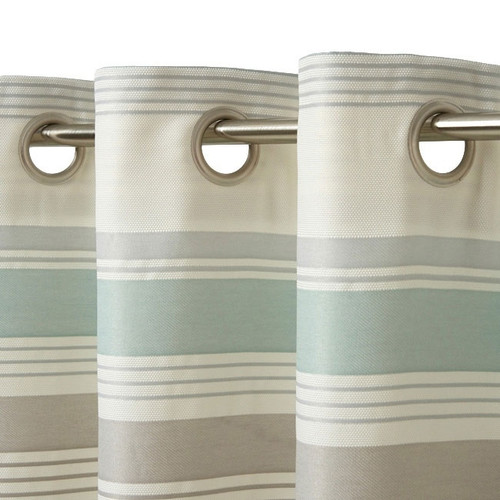 Curtain GoodHome Humber 140x260cm, green