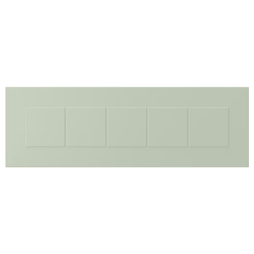 STENSUND Drawer front, light green, 60x20 cm
