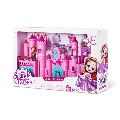 Zuru Sparkle Girlz Doll with Castle Set 3+