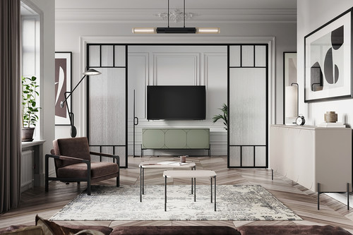 Four-Door Cabinet Sonatia 200 cm, cashmere