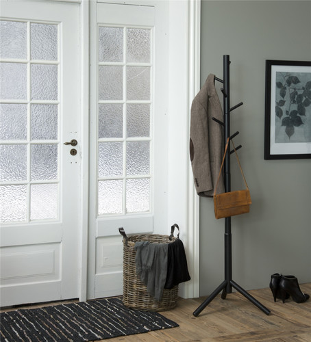 Hat and Coat Stand Bremen, black