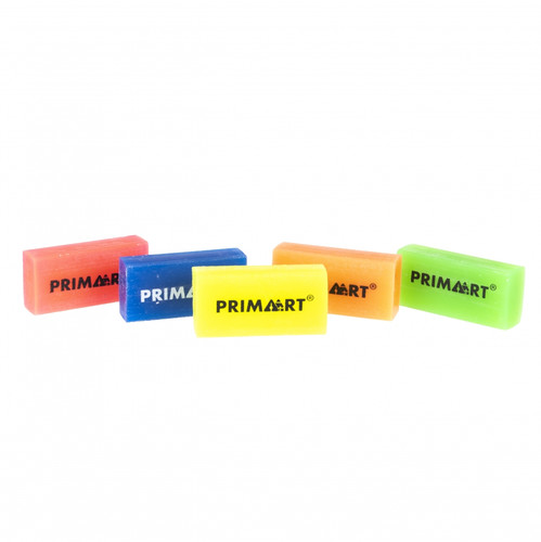 Prima Art  Eraser Colours 30pcs