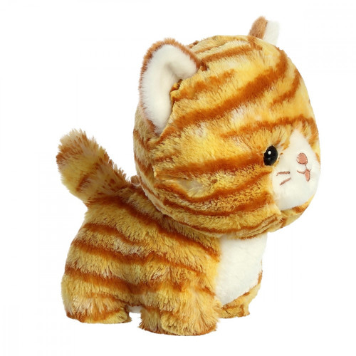 Soft Plush Toy Orange Tabby Cat