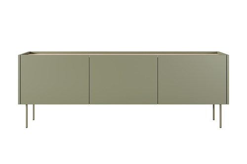 Three-Door TV Cabinet Desin 170, olive/nagano oak