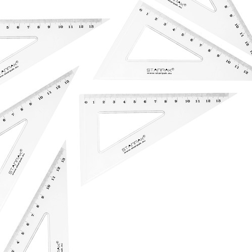 Starpak Set Square 13cm 20pcs