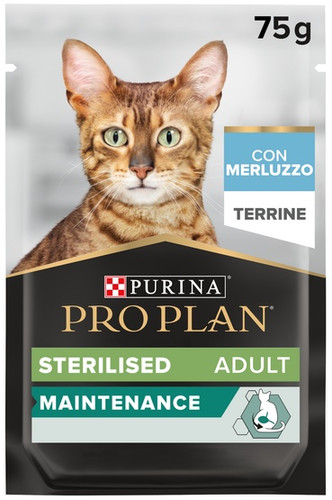 Purina Pro Plan Cat Sterilised Cod Cat Wet Food 75g