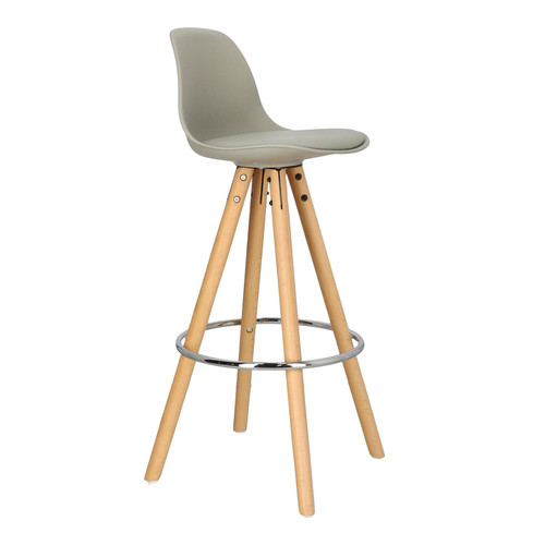 Bar Stool Nord, grey
