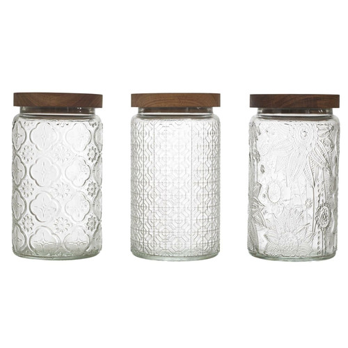 Storage Jar with Acacia Lid 1l